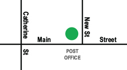 Map of Middletown Express location